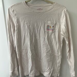 Vineyard Vines Girls Valentines Day Printed Long Sleeved Top SZ Xl